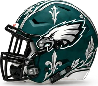 Philadelphia Eagles helmet