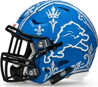 Detroit Lions helmet