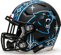 Carolina Panthers helmet