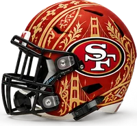 San Francisco 49ers helmet