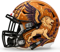 Amber Manticore helmet