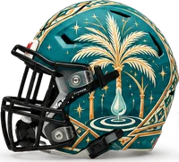 Turquoise Oasis helmet